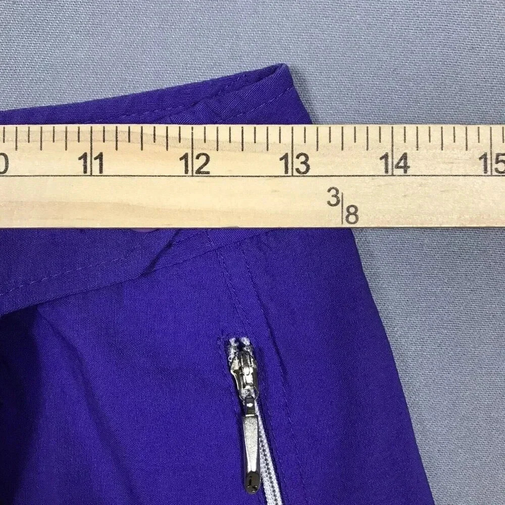 Jamie Sadock Skort Size 2 Silver Disc Studded Stretch Pockets Golf Pickleball - Picture 10 of 14